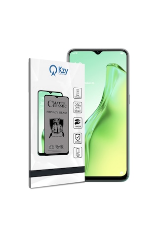 Oppo A15s ile Uyumlu Tam Kaplayan Mat Seramik Nano Esnek Hayalet Ekran Koruyucu