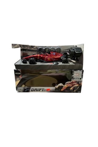 Gepettoys 1:16 Kırmızı Led Işıklı Yedek Tekerli Uzaktan Kumandalı Drift Formula Aracı