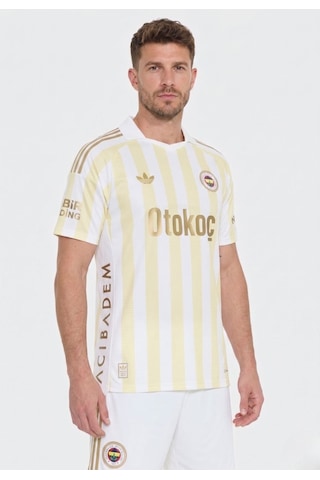 Fenerium Fenerbahçe Lisanslı Sarı-beyaz 26/27 Yetişkin Forma Lazer Kutu Sarı - Beyaz - Kırmızı