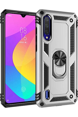 Xiaomi Mi A3 Kılıf Zore Vega Kapak Gold
