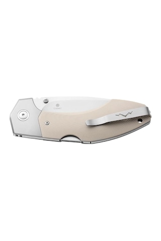 MKM Hero Tan G10 Kamp Çakı Krem