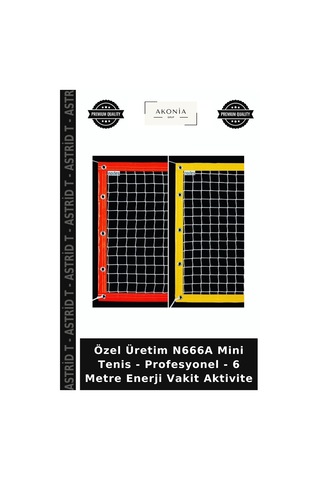 Özel Üretim N666a Mini Tenis - Profesyonel - 6 Metre Enerji Vakit Aktivite