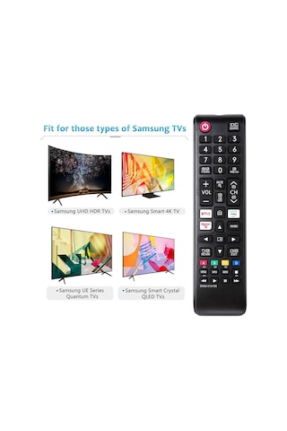 Samsung Uyumlu UE55RU7300UXTK Tv Kumanda