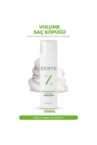 Zento Thickenig Effect Volume Köpük 200 ML
