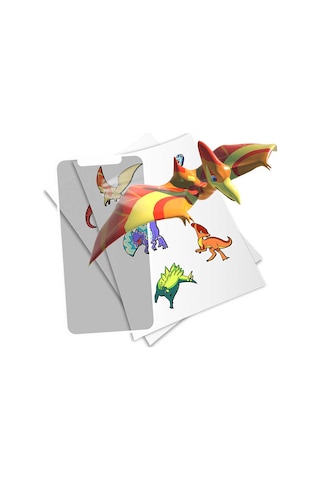 Holotoyz Sticker Jurassic Dinos Ar Uyumlu Etiket