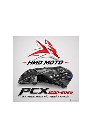 Honda Pcx 2021,2025 Uyumlu Pcx 160 Karbon Filtre Kapak