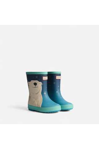 Hunter Originals Wellington Çocuk Mavi Bot Çocuk Mavi Bot Hfrk0041252-or