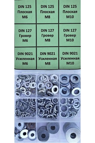 Krasimall M6, M8, M10pul Seti - 240 Adet 168537281