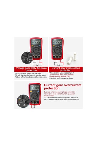 Unı-t Ut 33c+ Dijital Multimete Ut33c+