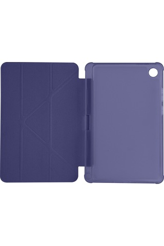 Maks Technology Lenovo Tab One 8.7 Tb-305fu Kılıf Mkst Tri Folding Kalem Bölmeli Standlı Kılıf - Lacivert Tablet Kılıfı