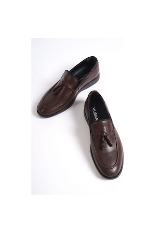 Mubiano Hakiki Deri Mbd100-k Kahve Erkek Loafer & Günlük Ayakkabı Kahve