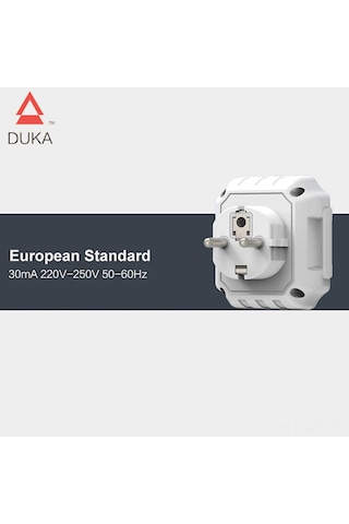 Geeroyoo Akıllı Dijital Ekranlı Duka St-1 Priz Test Cihazı - Hızlı Devre Kontrolü Ve Güvenlik Analizi