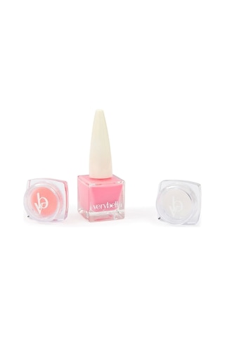 Vrb37000 Very Bella - Bakım Seti 2 Farklı Renk Ve Aromalı Lip Gloss+oje