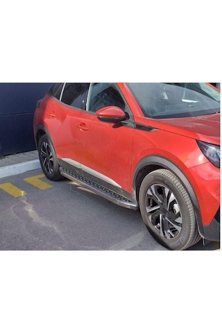 Peugeot 2008 Krom Yan Kapı Çıtası 2020- 4 Parça