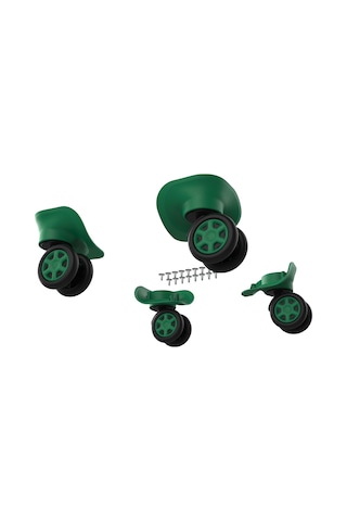 Keo-plus Abs Valiz Tekerleği Çift Teker Yeşil Renk Altın