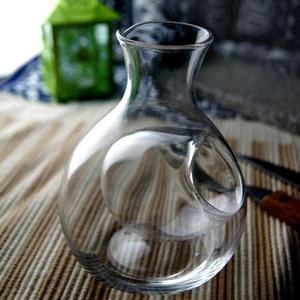 250 Ml Cam Şarap Şişesi Delik Sake Cam Buz Sürahi Hamster Yuva Soğutma Odası Bira Soğutucu Mini Hediye Şarap Carafe Superior Decanters Sürahiyatçılar