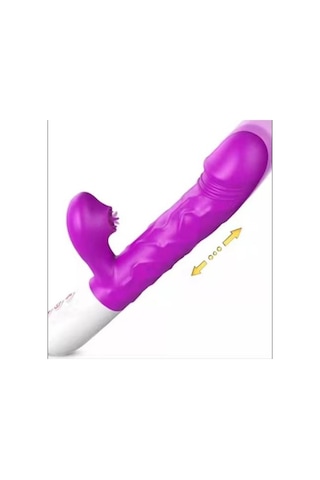 Lilitu Shop Usb Şarjlı 7 Klitoris Emiş Ve Hareketli Vibratör 1536