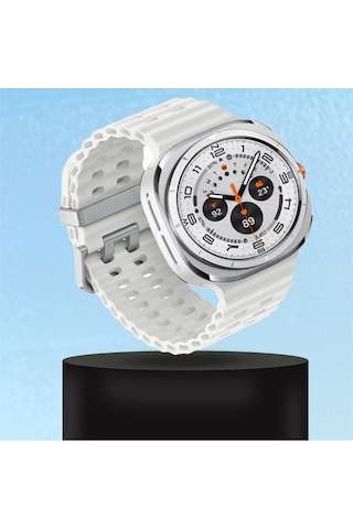 Watch 7 Ultra Uyumlu Rug Silikon Kordon Spor Yumuşak Dayanıklı Kayış