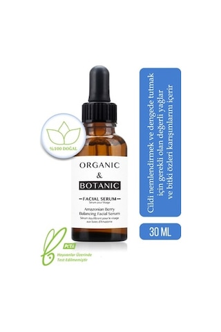 Organic & Botanic Amazon Böğürtlenli  Yüz Serumu 30 ML