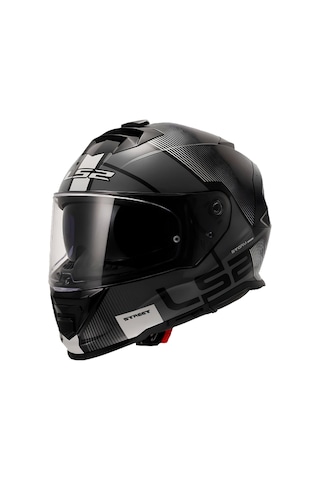 Ls2 Storm 2 Epıc Kapalı Kask Beyaz - Siyah