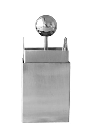 Homyl Kare Izgaralar Şekilli Filiform Tofu Kesici Paslanmaz Gümüş