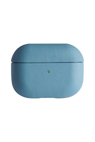 Apple Uyumlu Airpods 3 3.nesil 405 Deri Kılıf - Sierra Blue Sierra Mavi