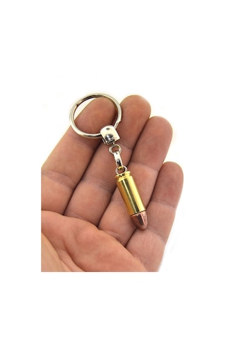 9 Mm Maket Mermi Anahtarlık