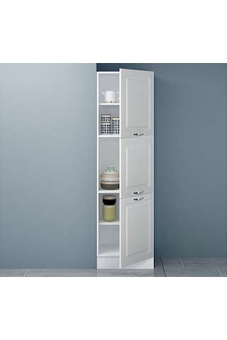 Fly 60 Cm Bdrm Beyaz Membran Boy Dolabı