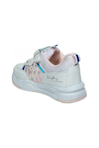 Celira Als Beyaz Pembe Cilt Kız Çocuk Sneaker Spor Ayakkabı Beyaz Pembe