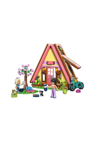 LEGO® Friends Doğa Kampı Kulübesi 42682 - 6 Yaş ve Üzeri Çocuklar için 2 Mini Bebek İçeren Yaratıcı Oyuncak Yapım Seti (295 Parça)