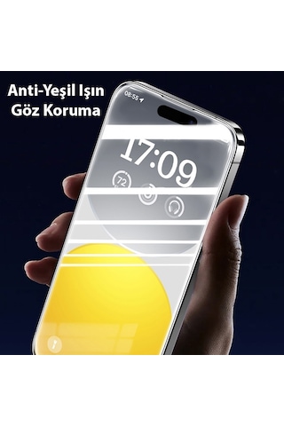 Baseus Schott Apple iPhone 15 Pro Max Uyumlu Full Koruma Eye-protection Tempe