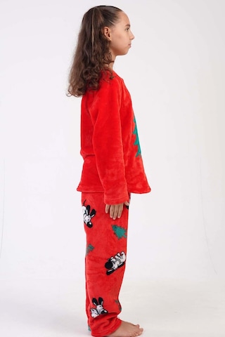 Kız Çocuk Welsoft Kırmzı Pijama Takım C3t0n4o023 001