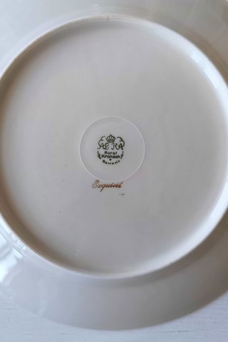 Nurantik Kunst Kronach Exquisite Alman Pasta Tabağı Bej