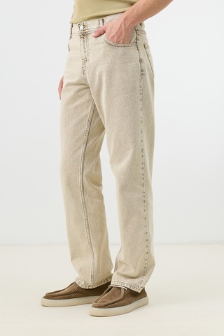Antioch Regular Fit Erkek Jean Bej