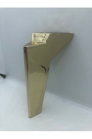 Plastik, 16 Cm Gold Kaplama Koltuk , Mobilya Ayağı 4 Adet