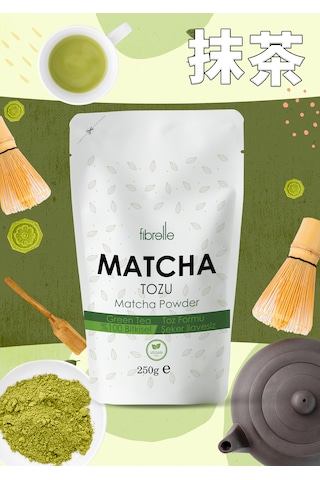 Fibrelle Matcha Saf 250 G