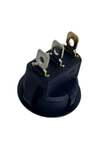 Yuvarlak On-off Nokta Işıklı Anahtar 3 Pin Switch 10 Adet
