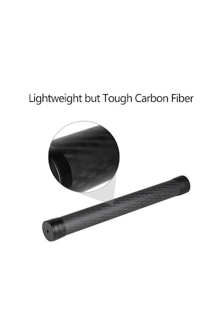 Primepickings Karbon Fiber Gimbal Uzatma Çubuğu - Zhiyun, Feiyu İçin - 35cm Hafif & Dayanıklı Uzatma Çubuğu