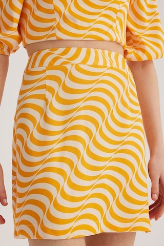 Stella Pulvis Turuncu Mini Etek Turuncu