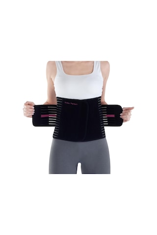 Owli Bamboo Premium Doğum Sonrası Korse Siyah