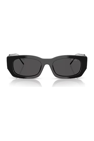 Prada Pr B05s 09q08z 53 Kadın Geometrik Siyah Kemik Güneş Gözlüğü Siyah