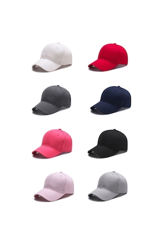 Tek Renk Spor Şapka