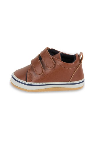 First Step Kahverengi Patik Bebek Patik Kışlık, Anaokulu, Kreş, Ev Günlük Ayakkabı G-2353-KAHVERENGI Kahverengi