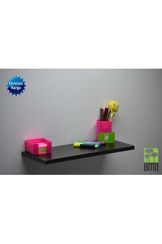 Tekli Duvar Raf Renkli 90Cm