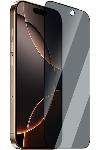 Apple Uyumlu iPhone 13 Pro Max Caseworld Applicator Serisi 2.5d Eyesafe Teknolojili 0.33mm Privacy Ekran Koruyucu