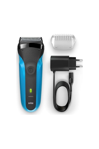 Braun Series 3 310s Şarj Edilebilir Islak Ve Kuru Elektrikli Tıraş Makinesi 1 Saat