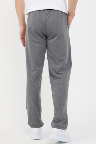 MMetalic Gri Erkek Düz Paça Rahat Kesim Eşofman Altı Antrasit