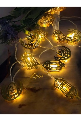 Ramazan Süsü 10 Parça Süsleme Seti 11 Ayın Sultanı Bayramı Led