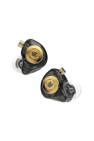 Kz Edx Pro Profesyonel Akustik Tuning Hifi Stereo Ses Kablolu Kulaklık, 2pin-c Ayrılabilir Düz Şeffaf Kablo İle Müz Diğer