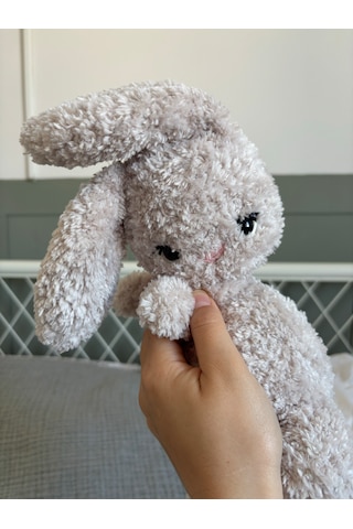 Oliver The Bunny Peluş Oyuncak Açık Gri
